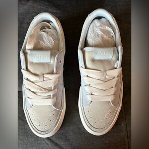 ****AMIRI**** Sunset Skate Low Women's Sneakers Alabaster Blue, Sz 46. Brand New